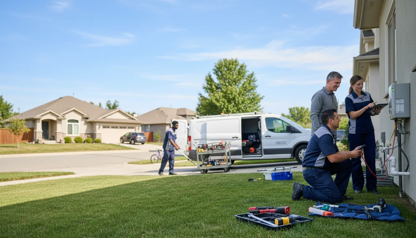 Tankless water heater service in Osage, MN